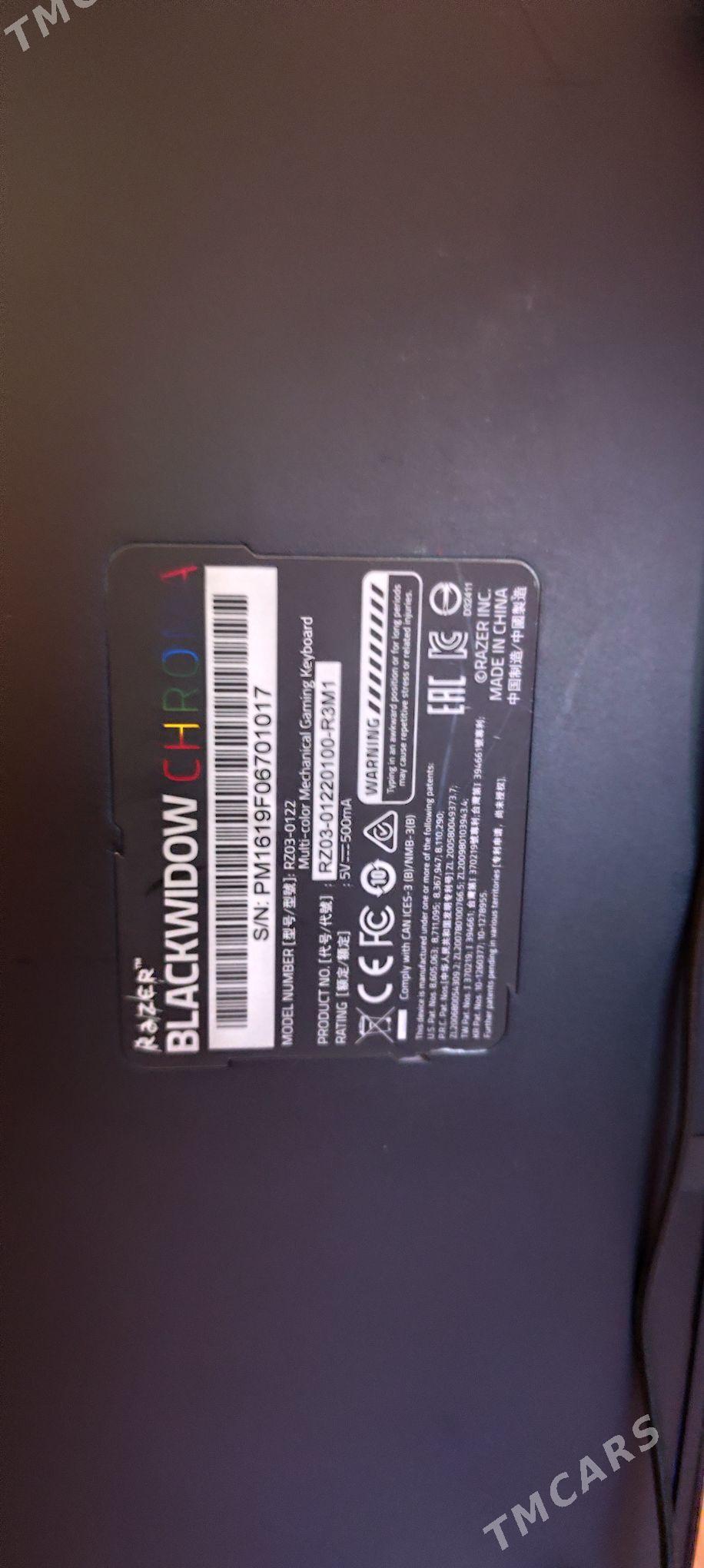 Клавиатура RAZER mehanika - Ашхабад - img 5