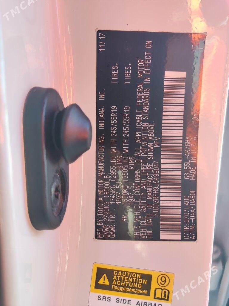 Toyota Highlander 2018 - 540 000 TMT - Aşgabat - img 6