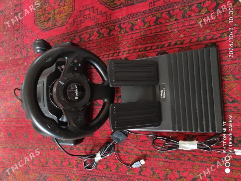игровой руль Defender Forsage Drift GT - Ашхабад - img 4