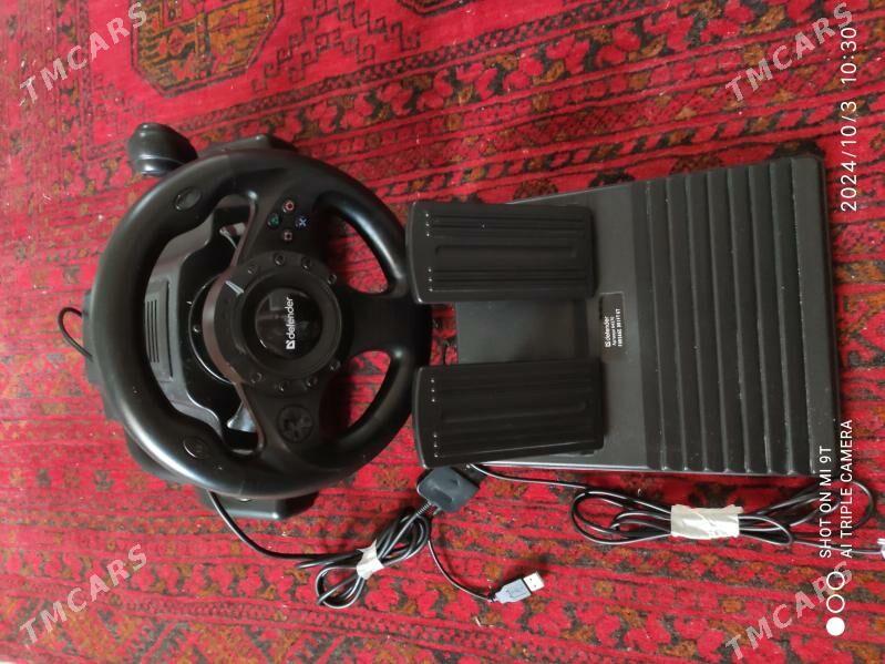 игровой руль Defender Forsage Drift GT - Ашхабад - img 3