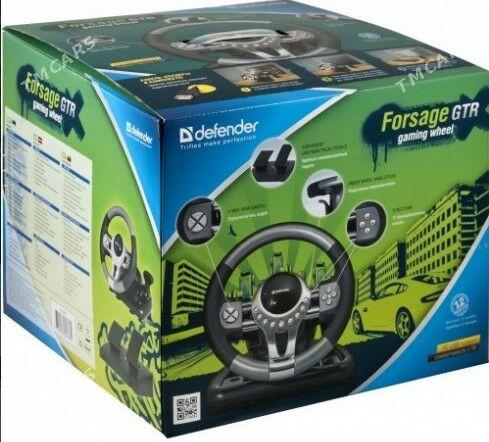 игровой руль Defender Forsage Drift GT - Ашхабад - img 8