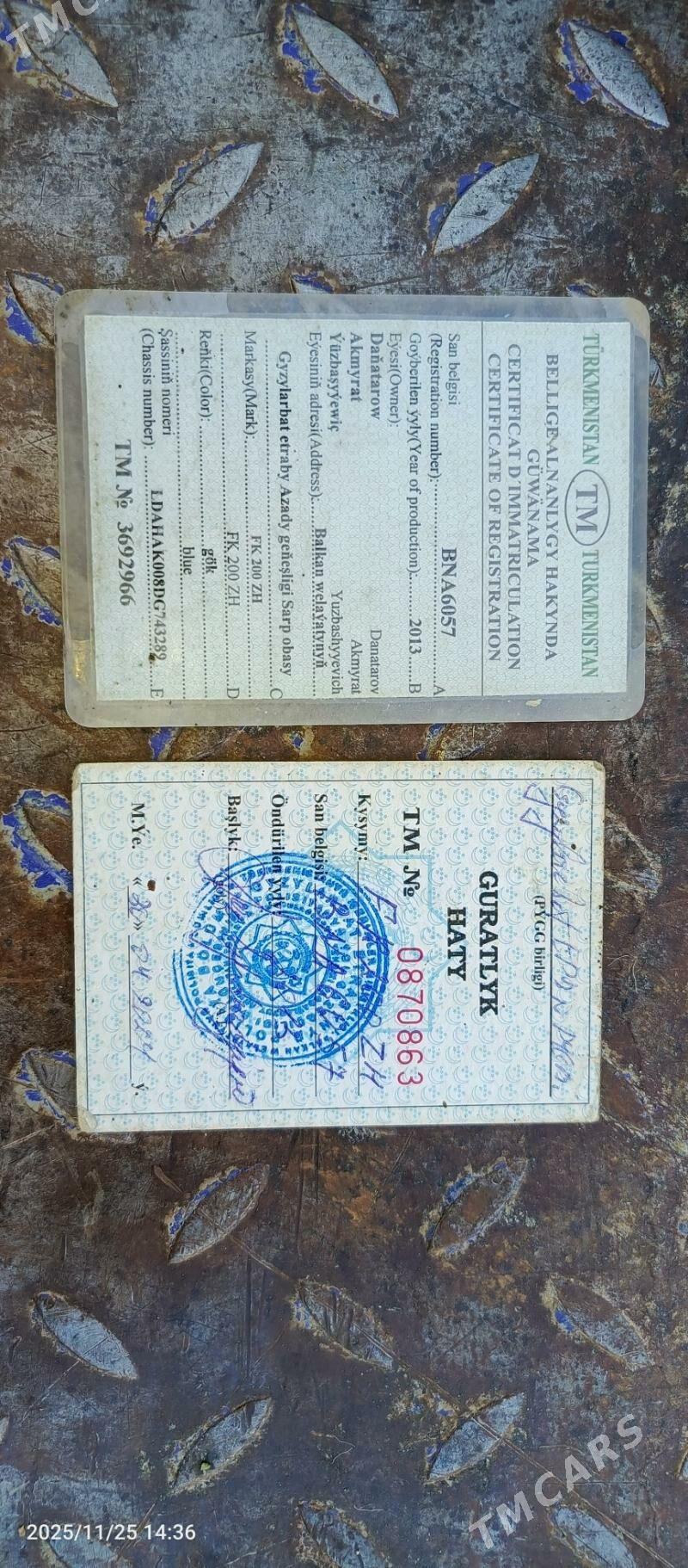 Fekon FK200-14G 2013 - 20 000 TMT - Gyzylarbat - img 6