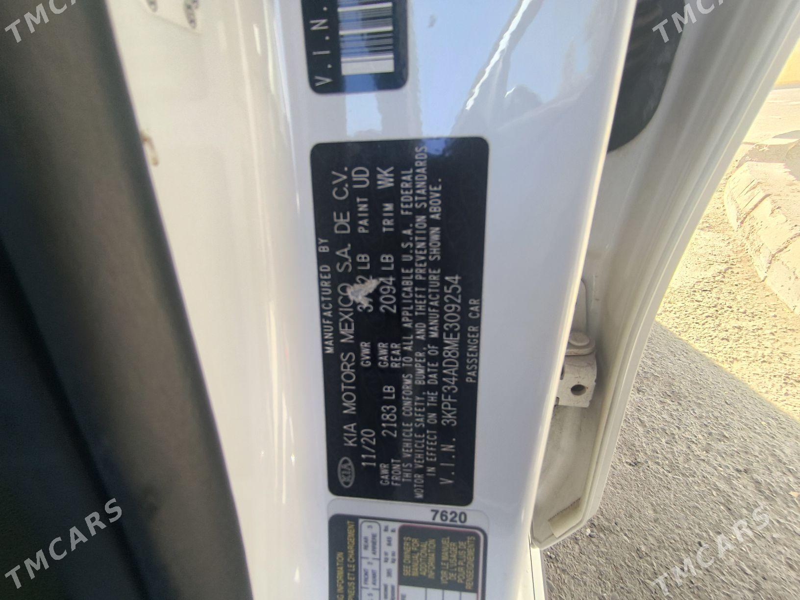 Kia Forte 2020 - 230 000 TMT - Ашхабад - img 8