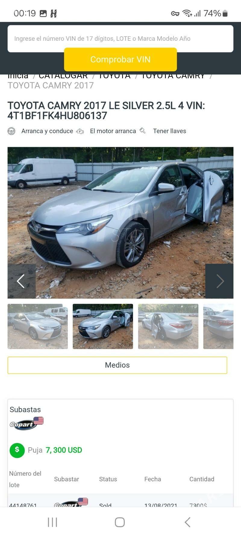 Toyota Camry 2017 - 274 000 TMT - Ашхабад - img 7