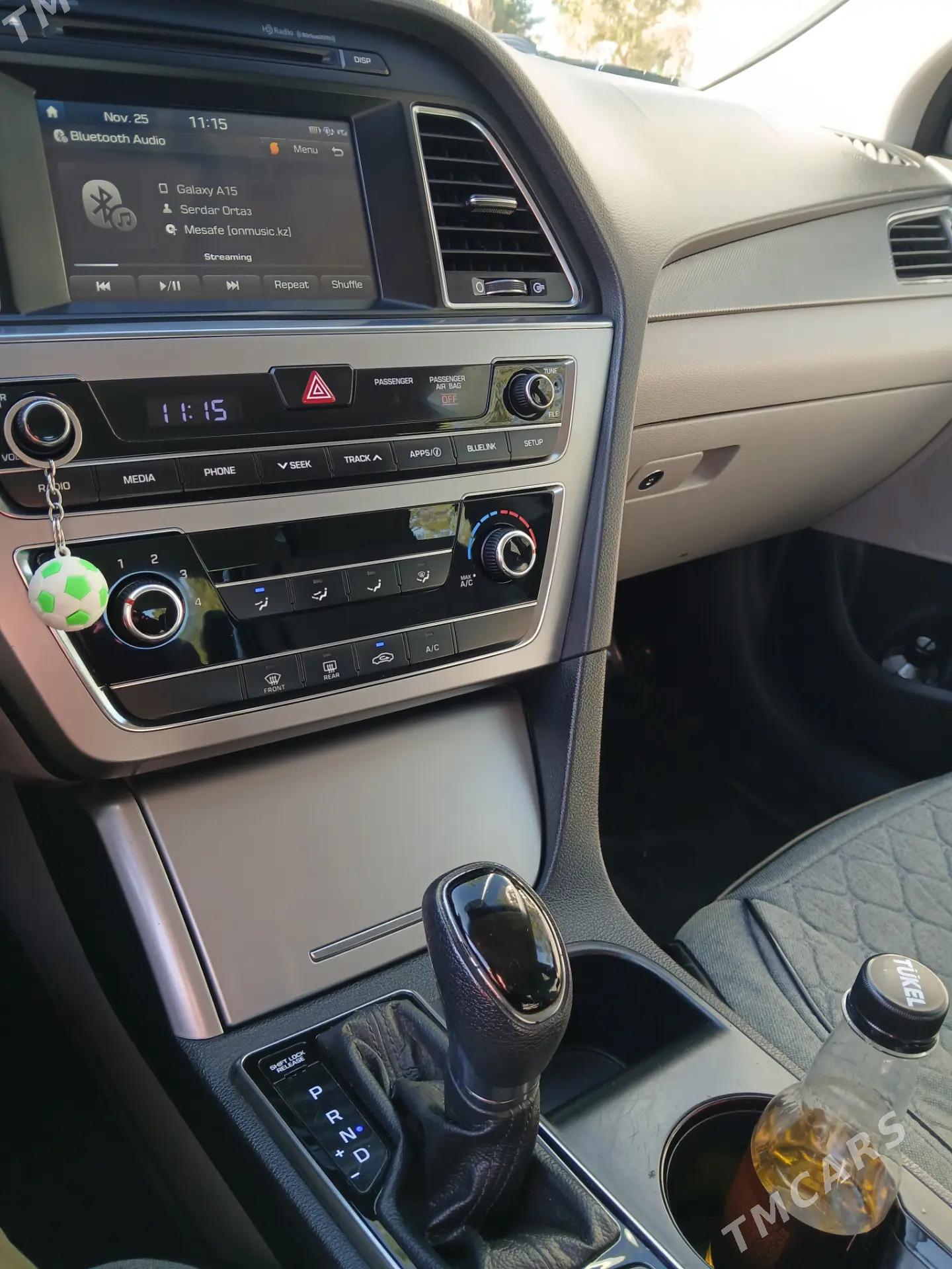 Hyundai Sonata 2015 - 177 000 TMT - Podwoýski köç. (Bitarap Türkmenistan şaýoly) - img 5