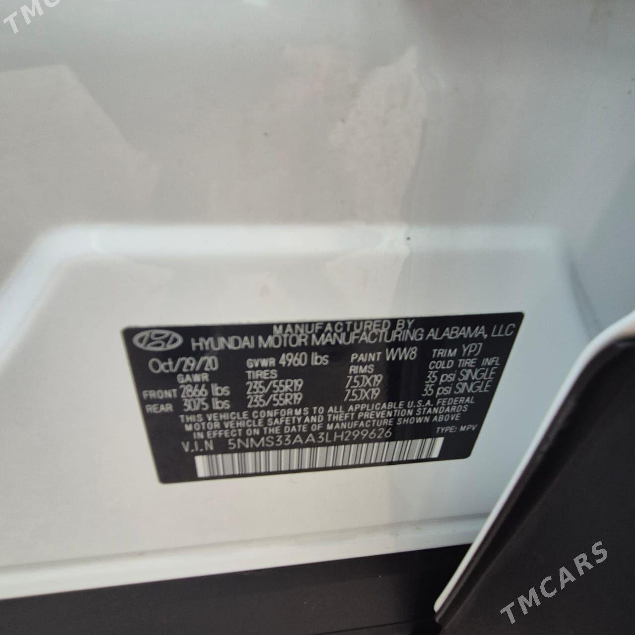 Hyundai Santa Fe 2021 - 372 000 TMT - Parahat 7 - img 10