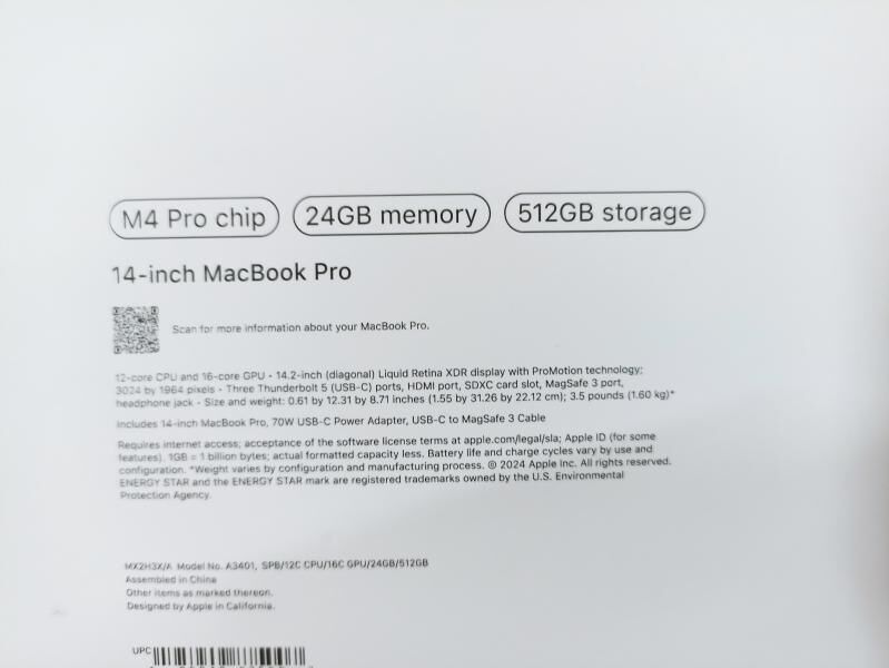 MacBook Pro 14 24/512 (M4 Pro) - Aşgabat - img 8