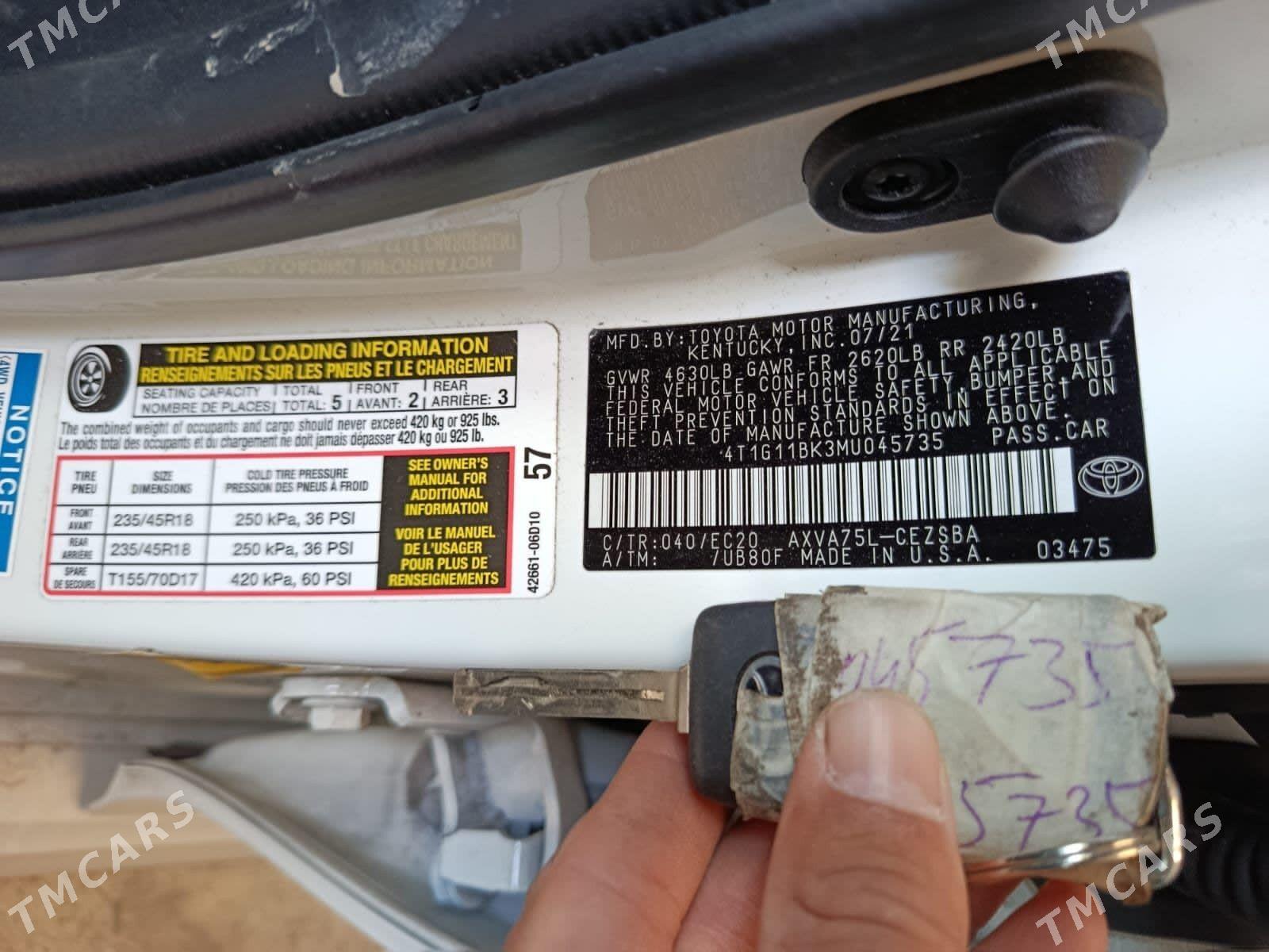 Toyota Camry 2021 - 340 000 TMT - Губадаг - img 9