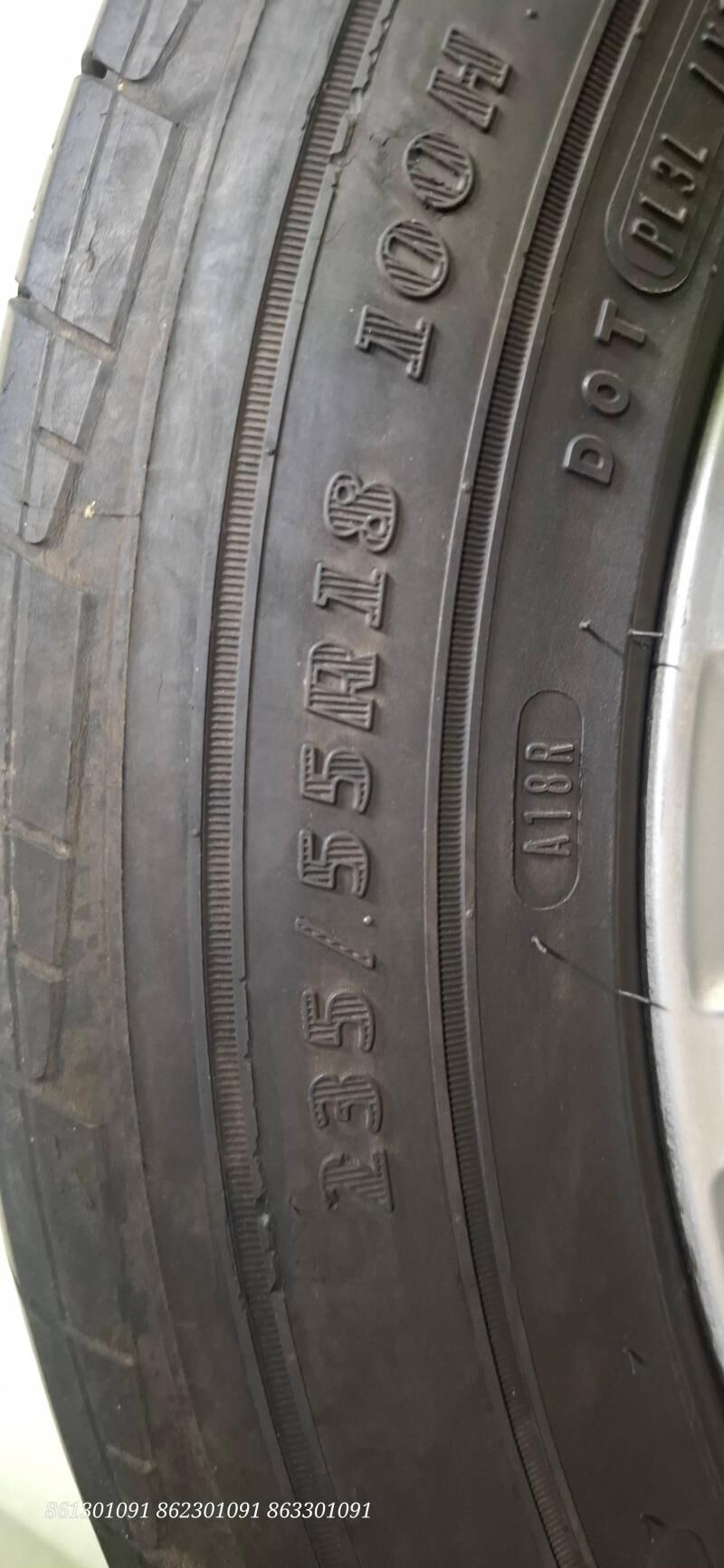 235-55-18 GOODYEAR 300 TMT - Бедев - img 2