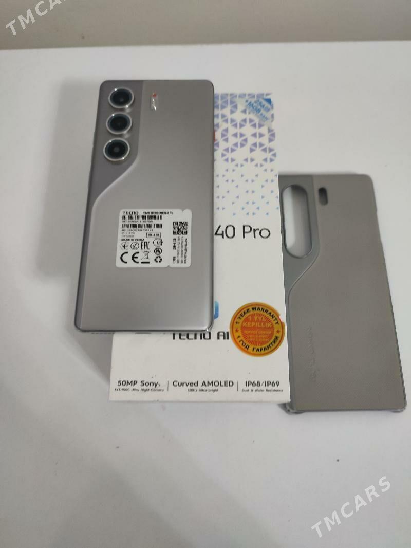 Tecno Camon 40 Pro 8/256 - Байрамали - img 2