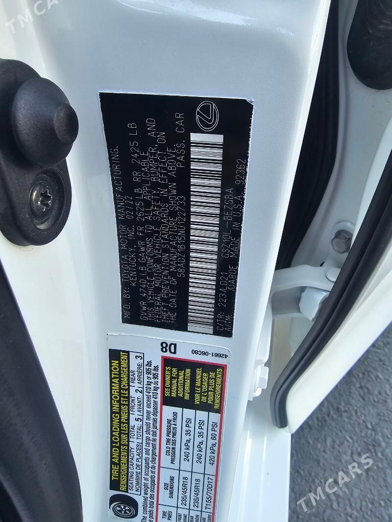 Lexus ES 350 2022 - 490 000 TMT - Mary - img 7