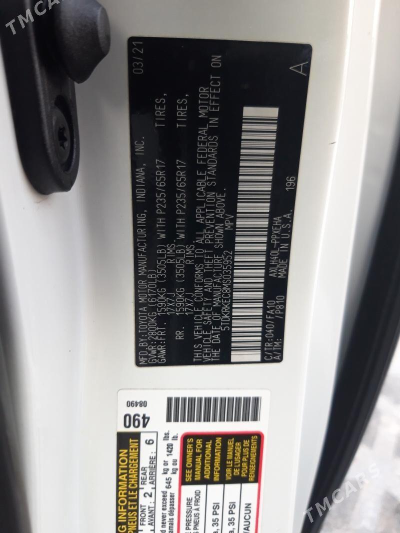 Toyota Sienna 2022 - 460 000 TMT - Мары - img 8