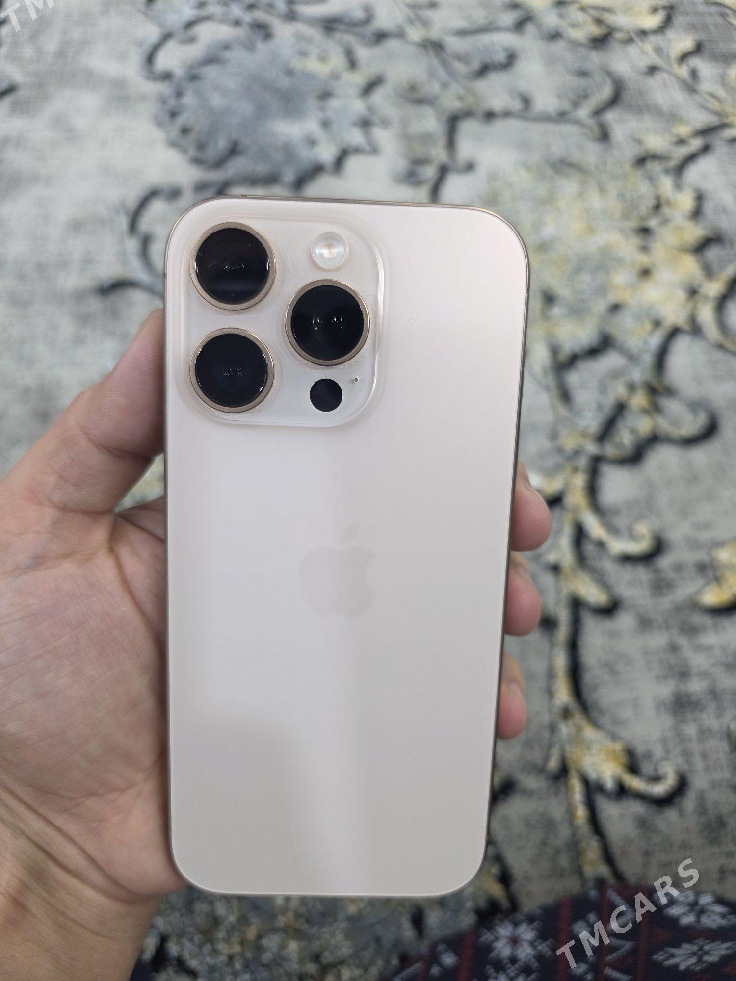 iphone 16 pro gold renk - Ашхабад - img 1