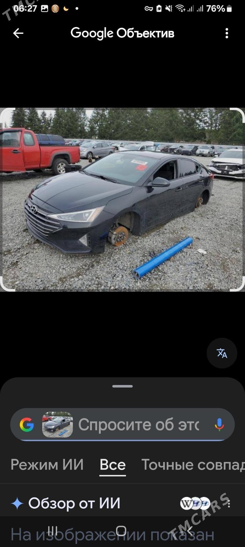 Hyundai Elantra 2019 - 205 000 TMT - Ашхабад - img 8