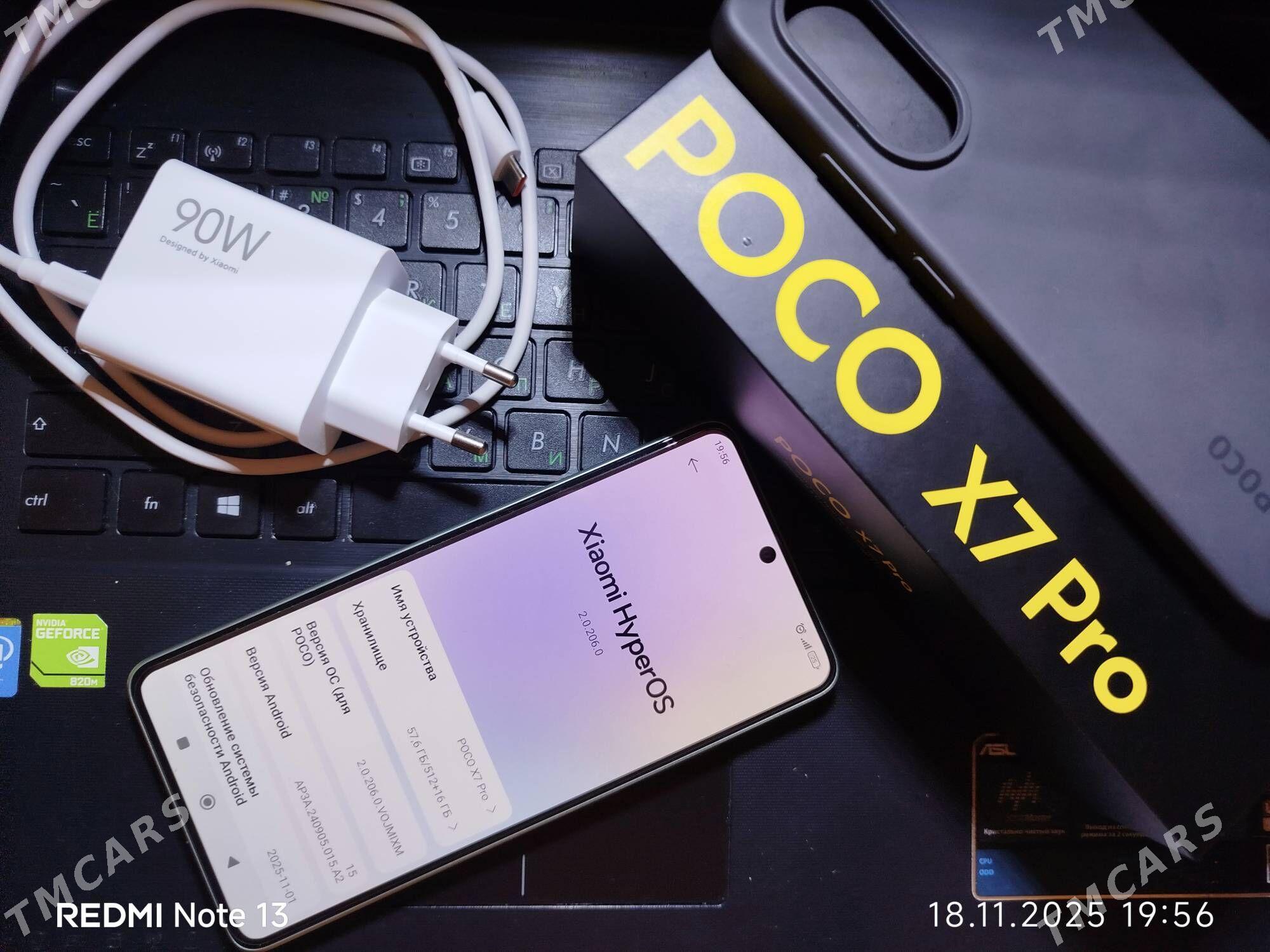 Poco X7 PRO obmen - Ашхабад - img 3