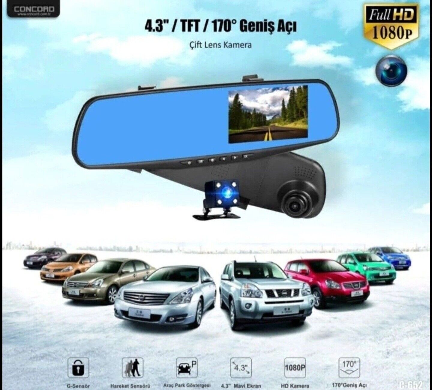 WIDEO REGISTRATOR CAMERA 220 TMT - Ашхабад - img 1