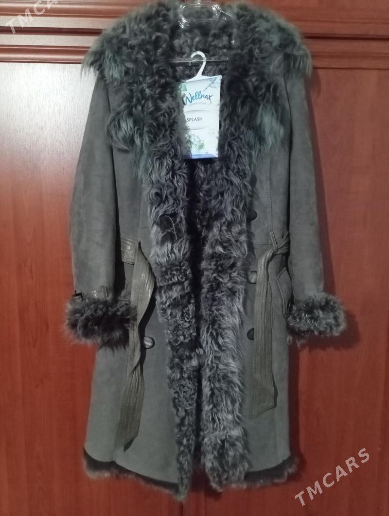 дубленка кожа пальто - Айтакова (ул. Огузхана) - img 1