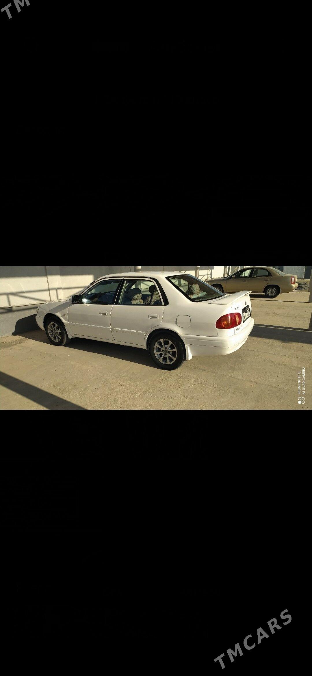 Toyota Corolla 2000 - 65 000 TMT - Gurbansoltan Eje - img 2