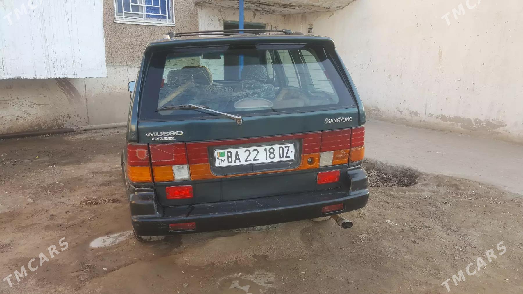 SsangYong Musso 1995 - 20 000 TMT - Дашогуз - img 6