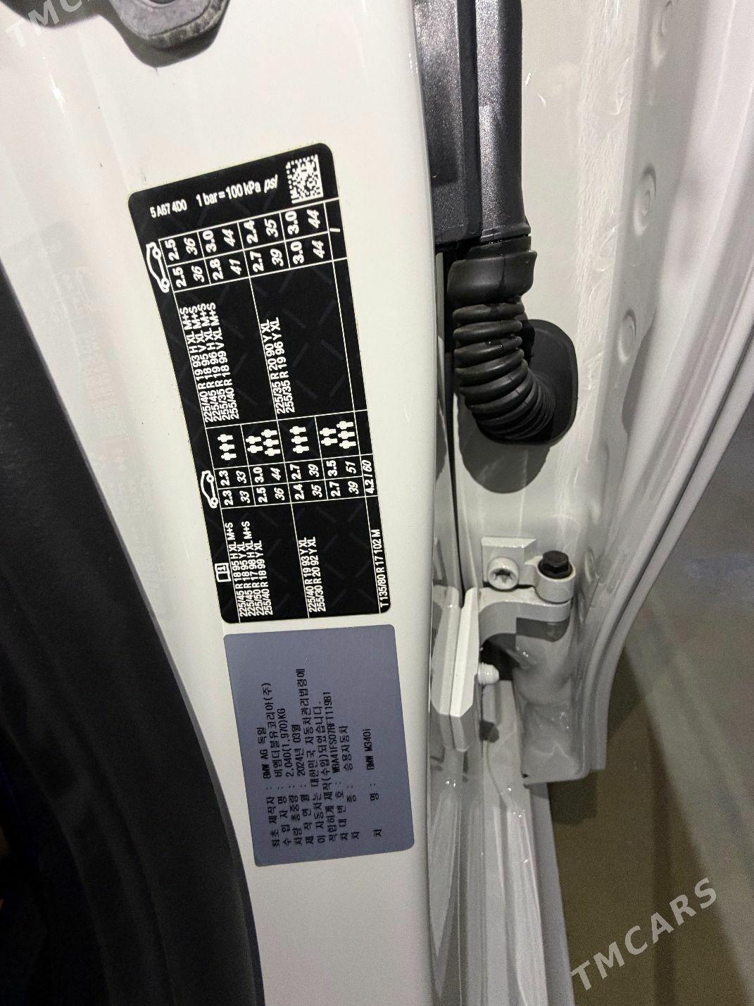 BMW 340 2024 - 1 300 000 TMT - Türkmenbaşy şaýoly - img 9