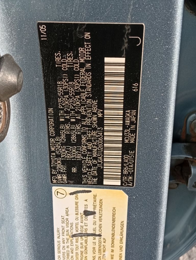 Lexus RX 330 2006 - 260 000 TMT - Gurbansoltan Eje - img 7