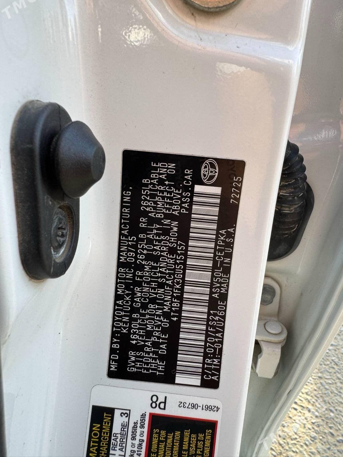 Toyota Camry 2015 - 280 000 TMT - Aşgabat - img 2