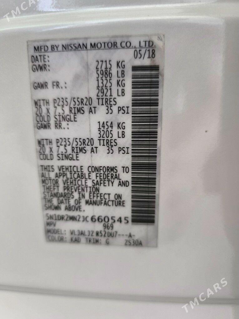 Nissan Pathfinder 2018 - 285 000 TMT - Aşgabat - img 8