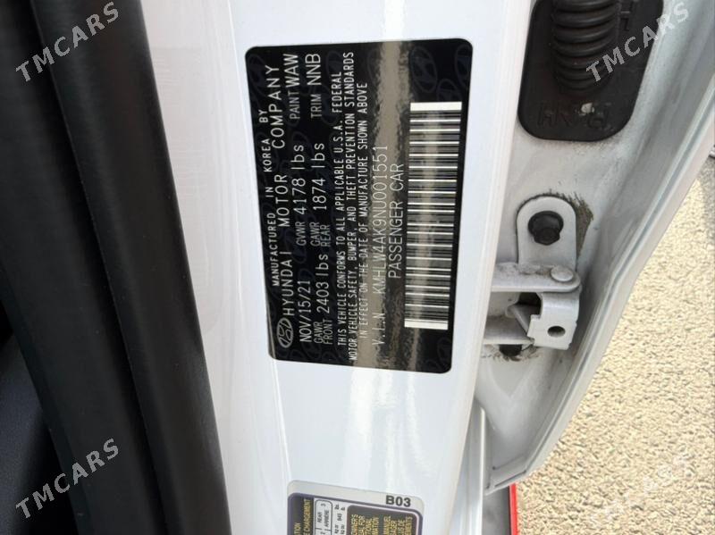 Hyundai Elantra 2022 - 385 000 TMT - Aşgabat - img 7