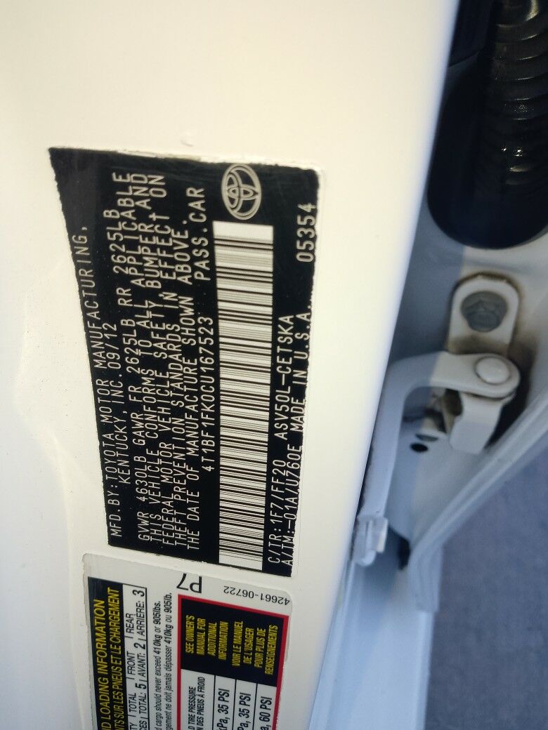 Toyota Camry 2012 - 240 000 TMT - Parahat 5 - img 8