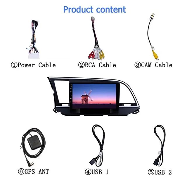 Elantra 2016 android planset t 1 200 TMT - Bedew - img 4