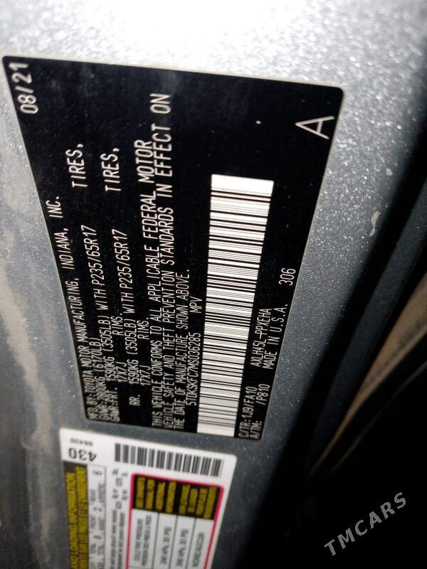 Toyota Sienna 2021 - 370 000 TMT - Daşoguz - img 4