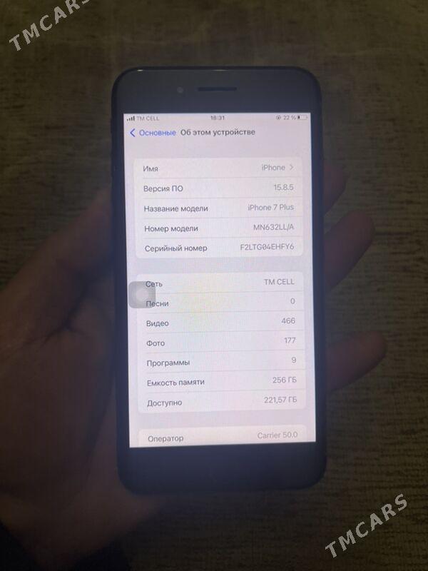 iphone 7 Plus jet black - Ашхабад - img 2