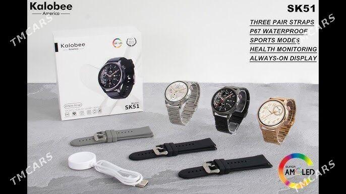 smart watch tegelek sagatlar - Мир 7 - img 1