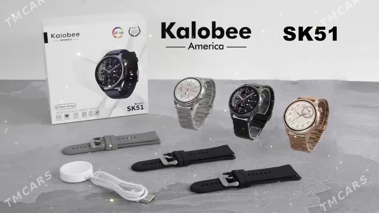 smart watch tegelek sagatlar - Мир 7 - img 2