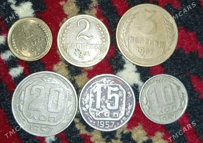 копейка тенге СССР teññe - Ашхабад - img 7