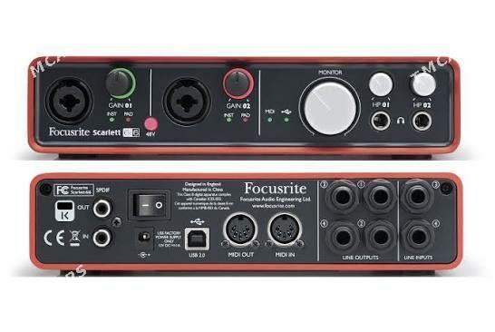 Ses kart Focusrite Scarlett - Ашхабад - img 2