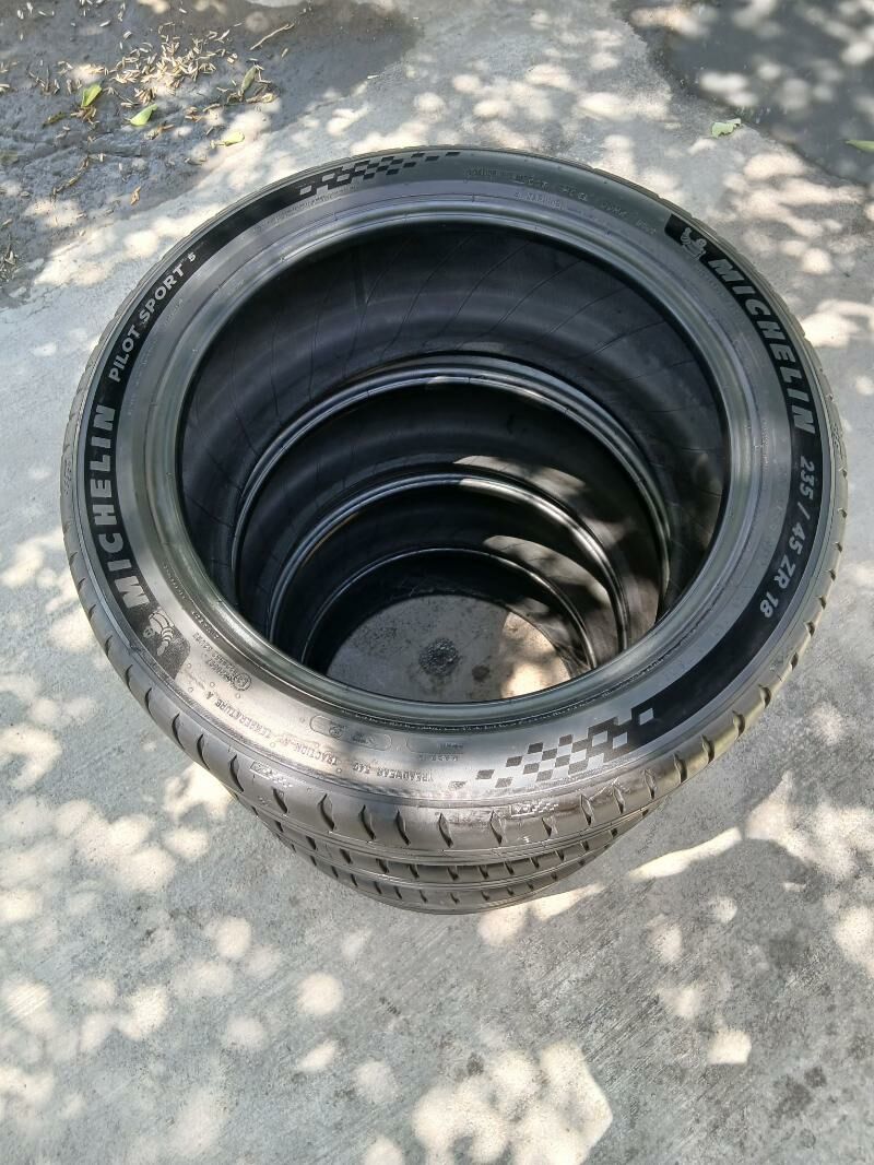 Michenin 235 45 18 Pilot Sport⁵ 3 000 TMT - Бедев - img 3