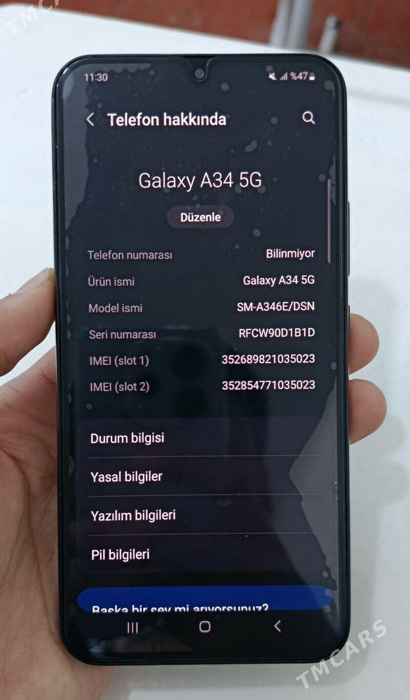 Samsung a34 5G - Türkmenabat - img 2