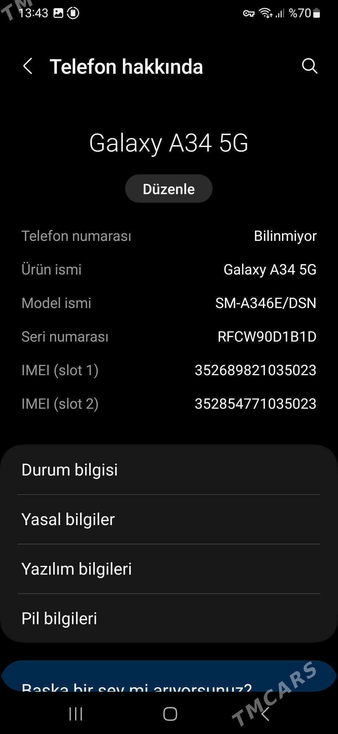 Samsung a34 5G - Türkmenabat - img 4
