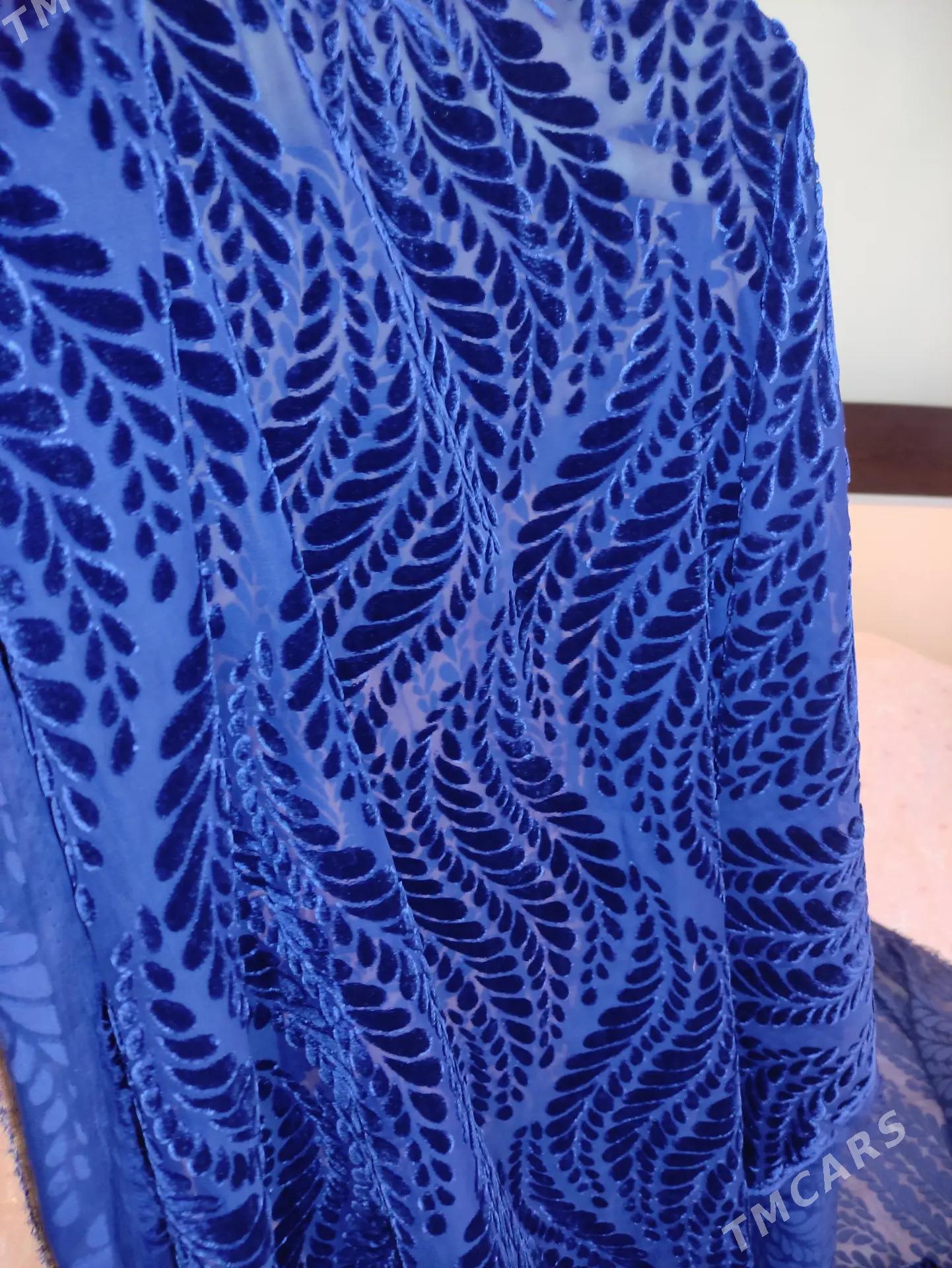 Pombah gülli бархат отрез - Ашхабад - img 1