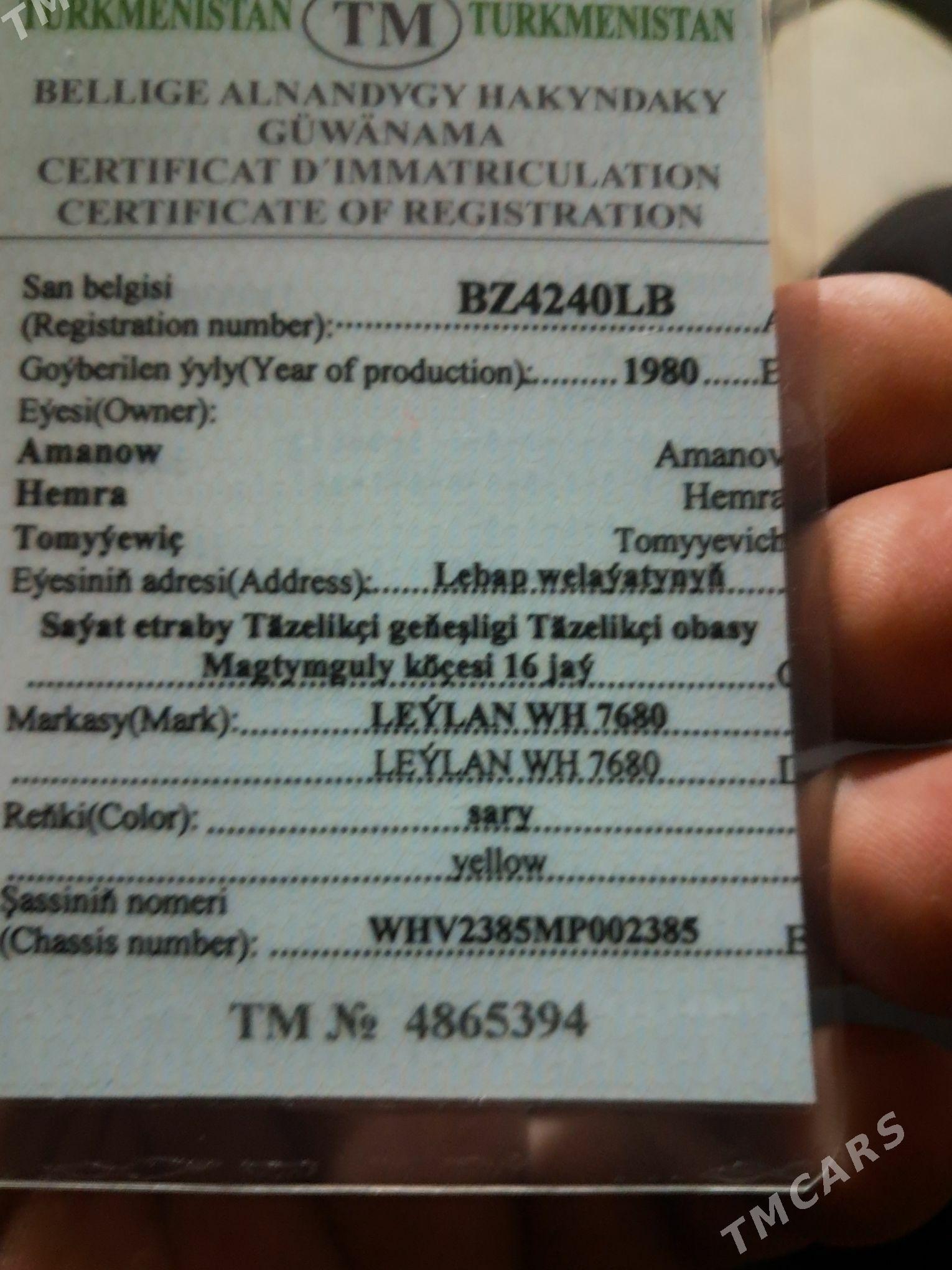 Volvo FH12 1980 - 100 000 TMT - Türkmenabat - img 3