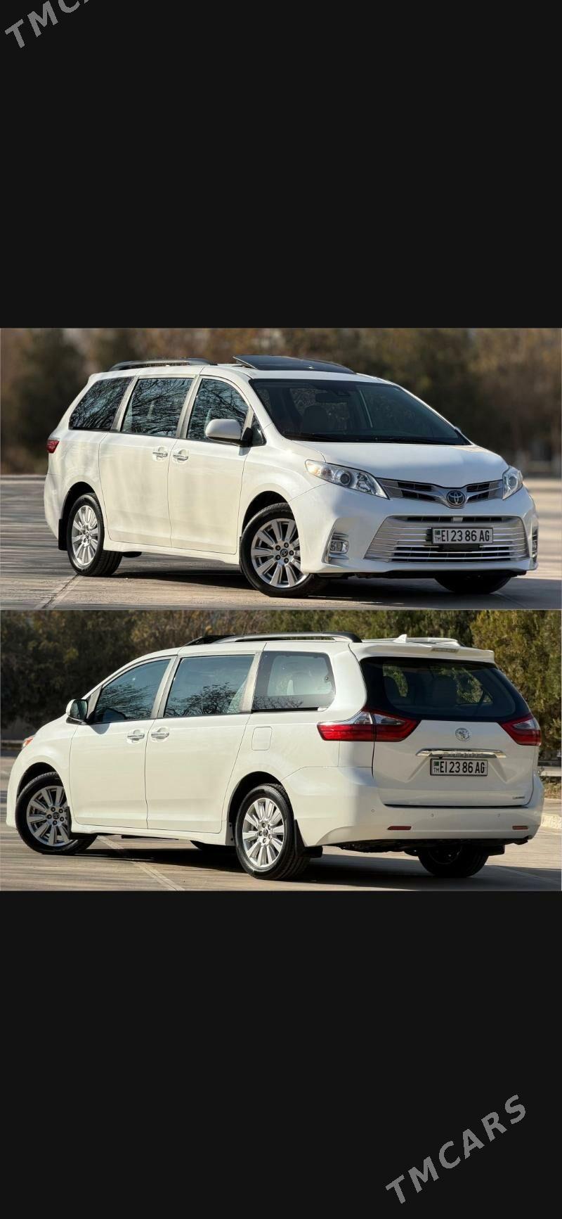 Toyota Sienna 2019 - 475 000 TMT - Ашхабад - img 1
