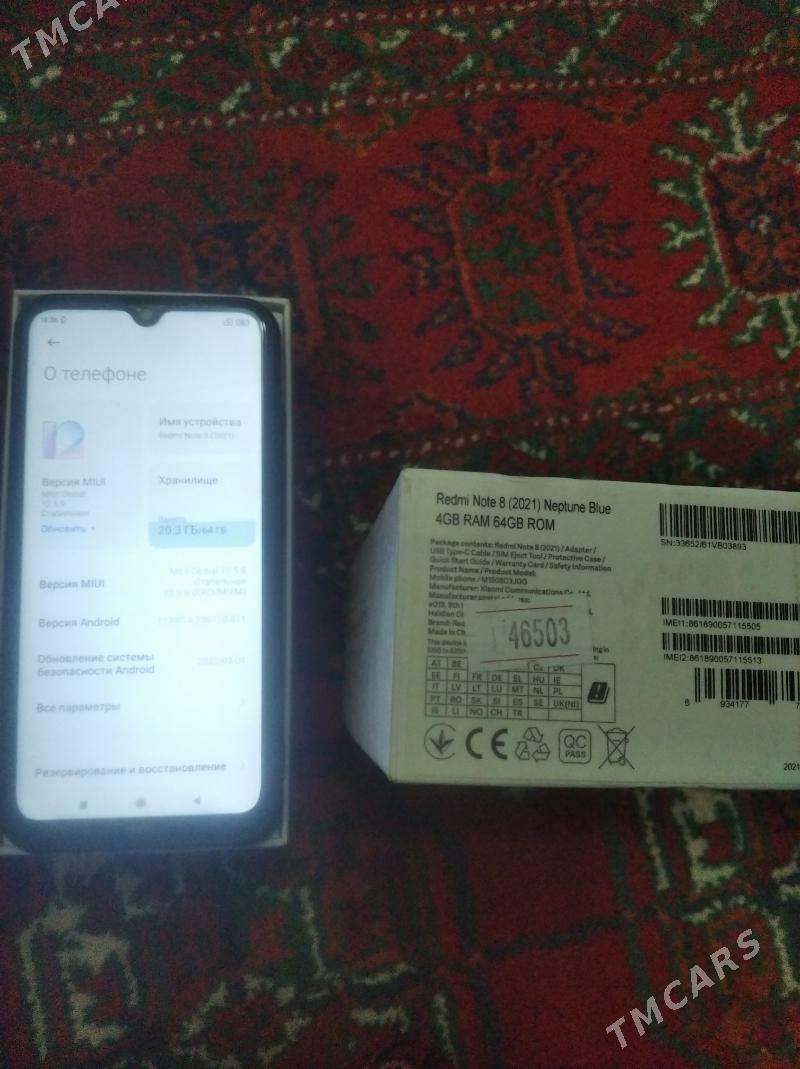 Redmi not 8. 4/64 - Гороглы (Тагта) - img 2