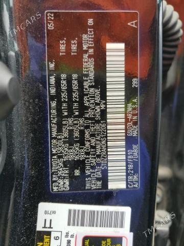 Toyota Highlander 2022 - 510 000 TMT - Теджен - img 10