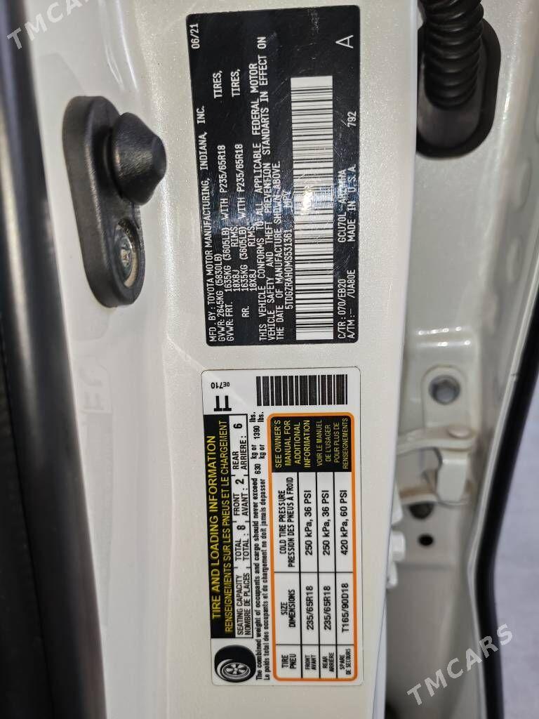 Toyota Highlander 2021 - 600 000 TMT - Балканабат - img 6