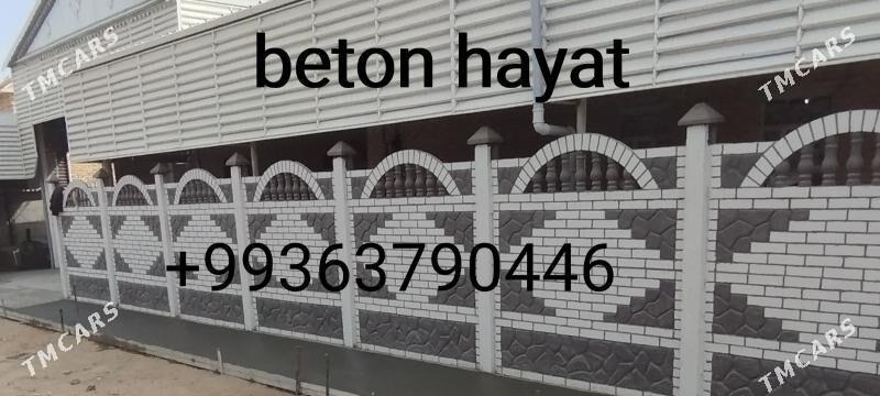 beton zaborlar (hayat) - Baýramaly - img 6