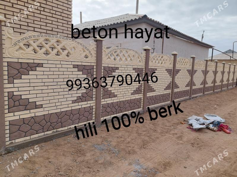 beton zaborlar (hayat) - Baýramaly - img 8