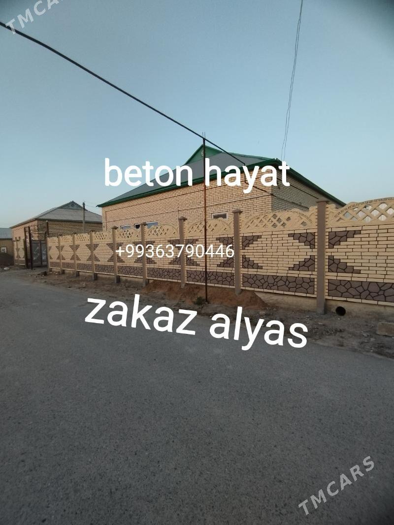 beton zaborlar (hayat) - Baýramaly - img 4
