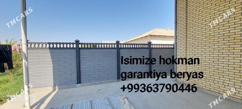 beton zaborlar (hayat) - Baýramaly - img 2