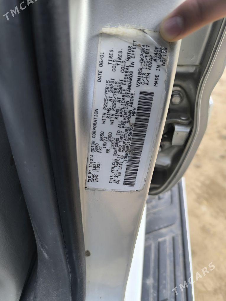 Toyota 4Runner 2001 - 150 000 TMT - Дашогуз - img 4